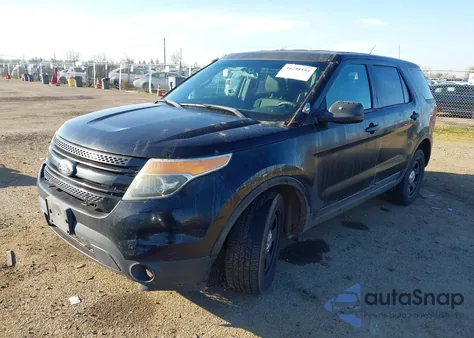 2013 Ford Utility Police Interceptor from USA, damaged, VIN 1FM5K8AR1DGC31476